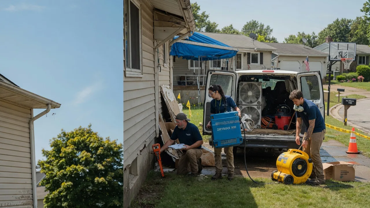 Ceiling Leak Cleanup in Sleepy Eye, MN near me
